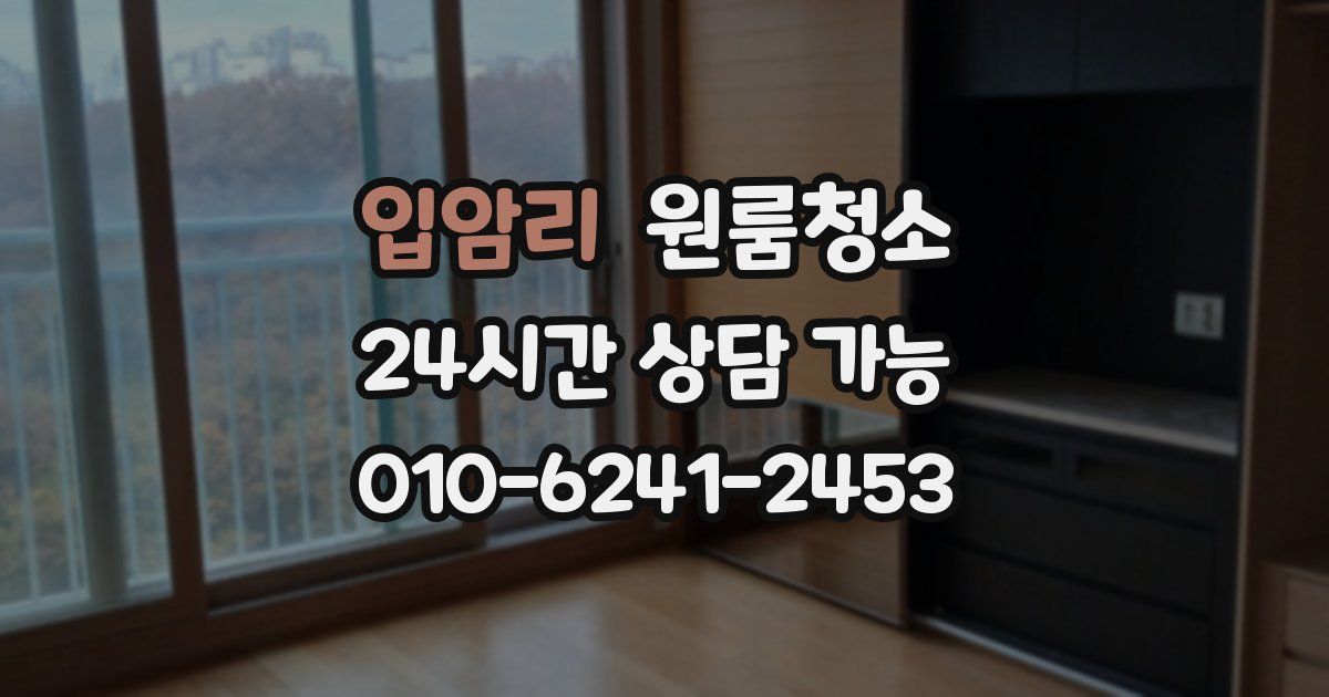 입암리 입주청소