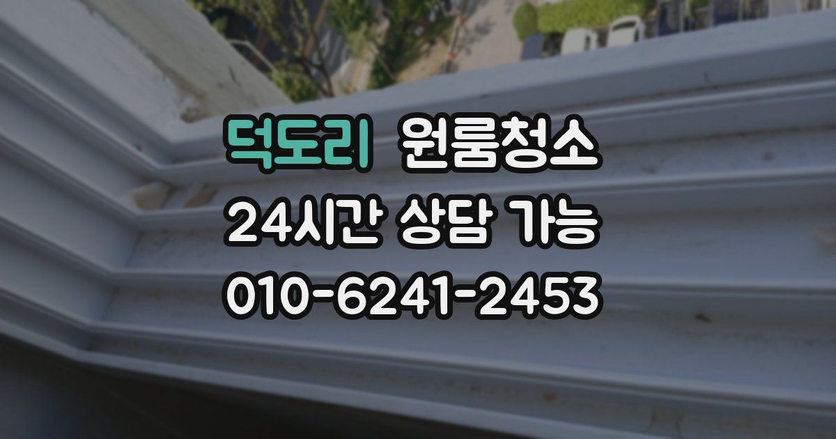 덕도리 입주청소