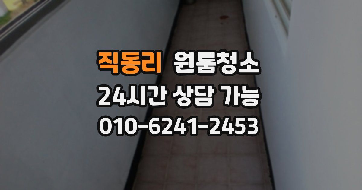 직동리 입주청소