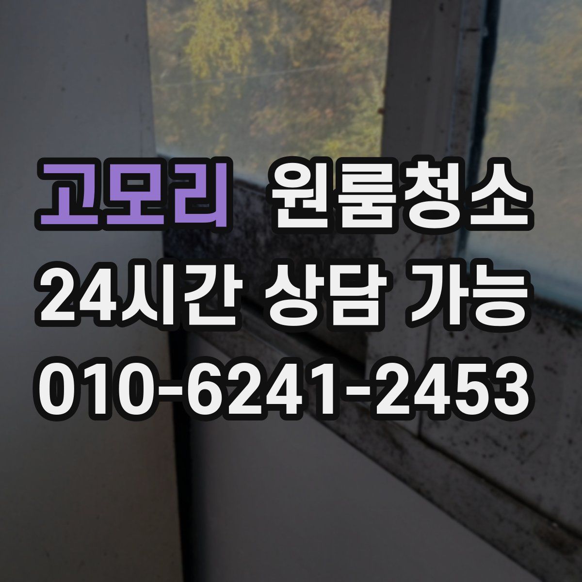 고모리 원룸청소