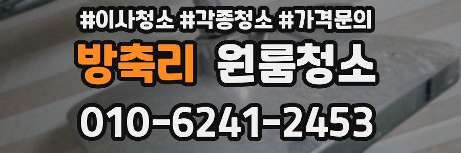 방축리 이사청소