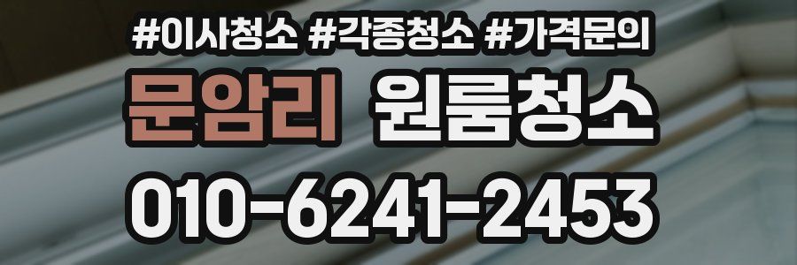 문암리 이사청소