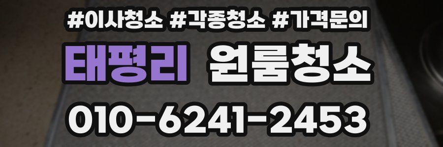 태평리 이사청소