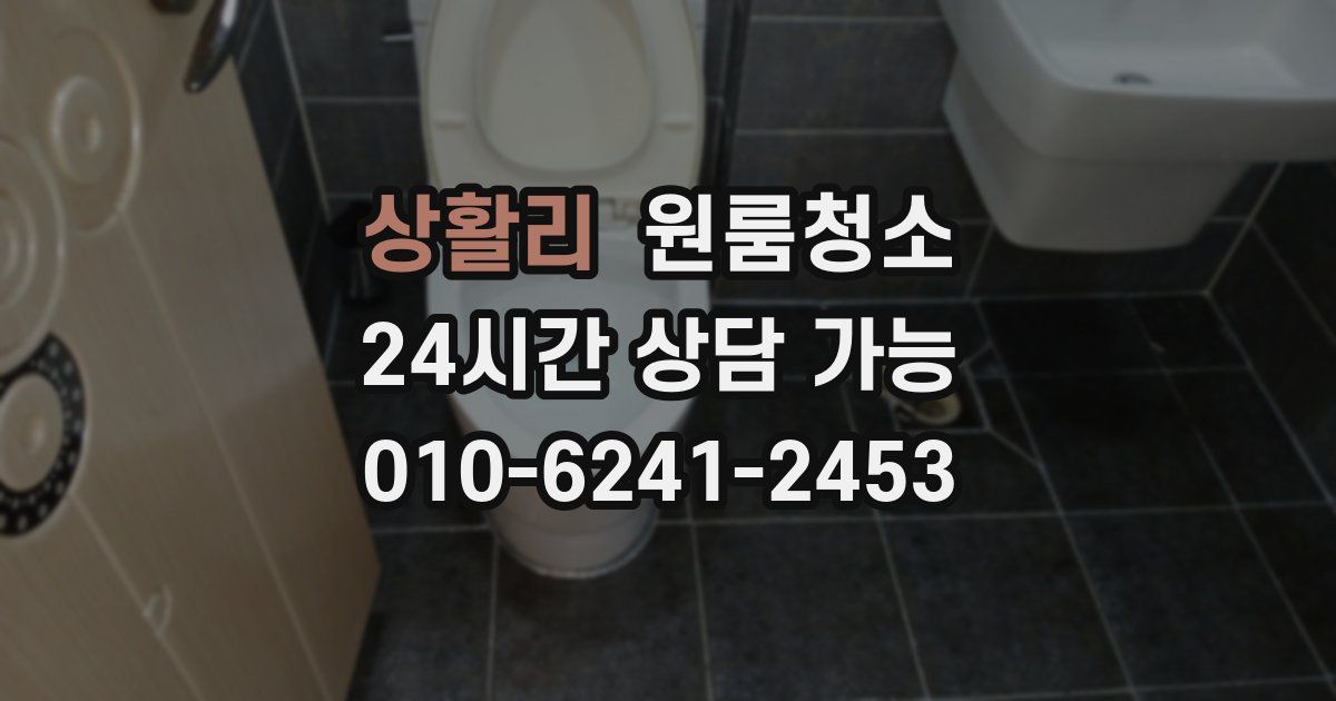 상활리 입주청소