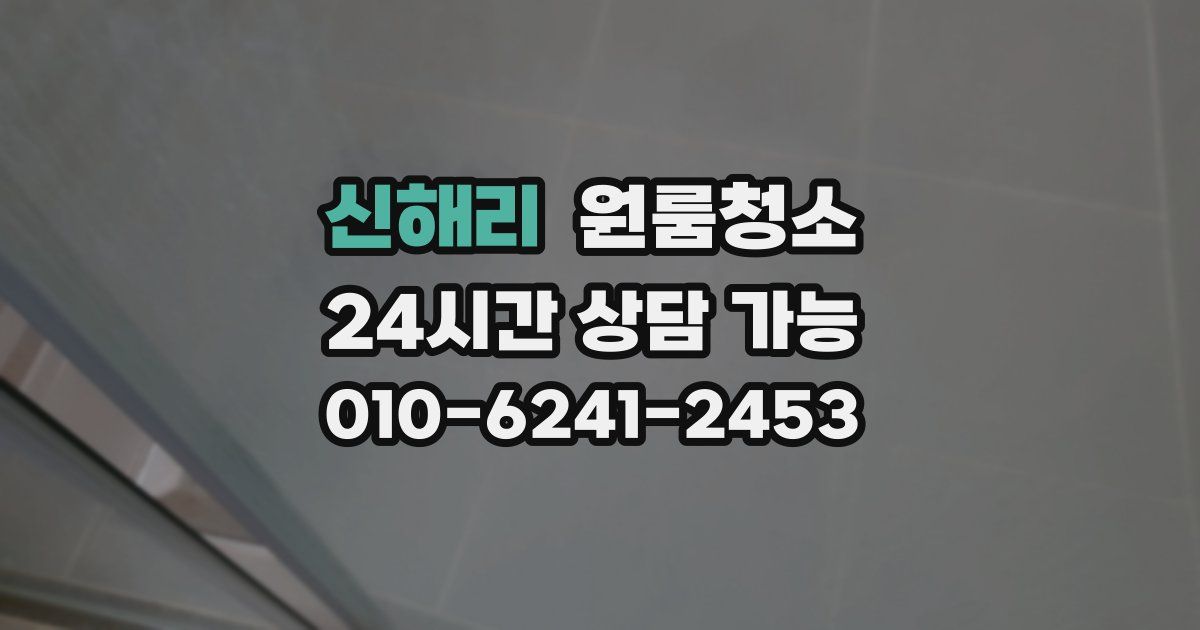 신해리 입주청소