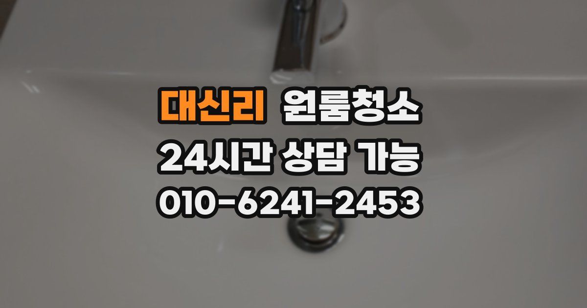 대신리 입주청소