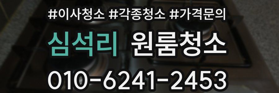 심석리 이사청소