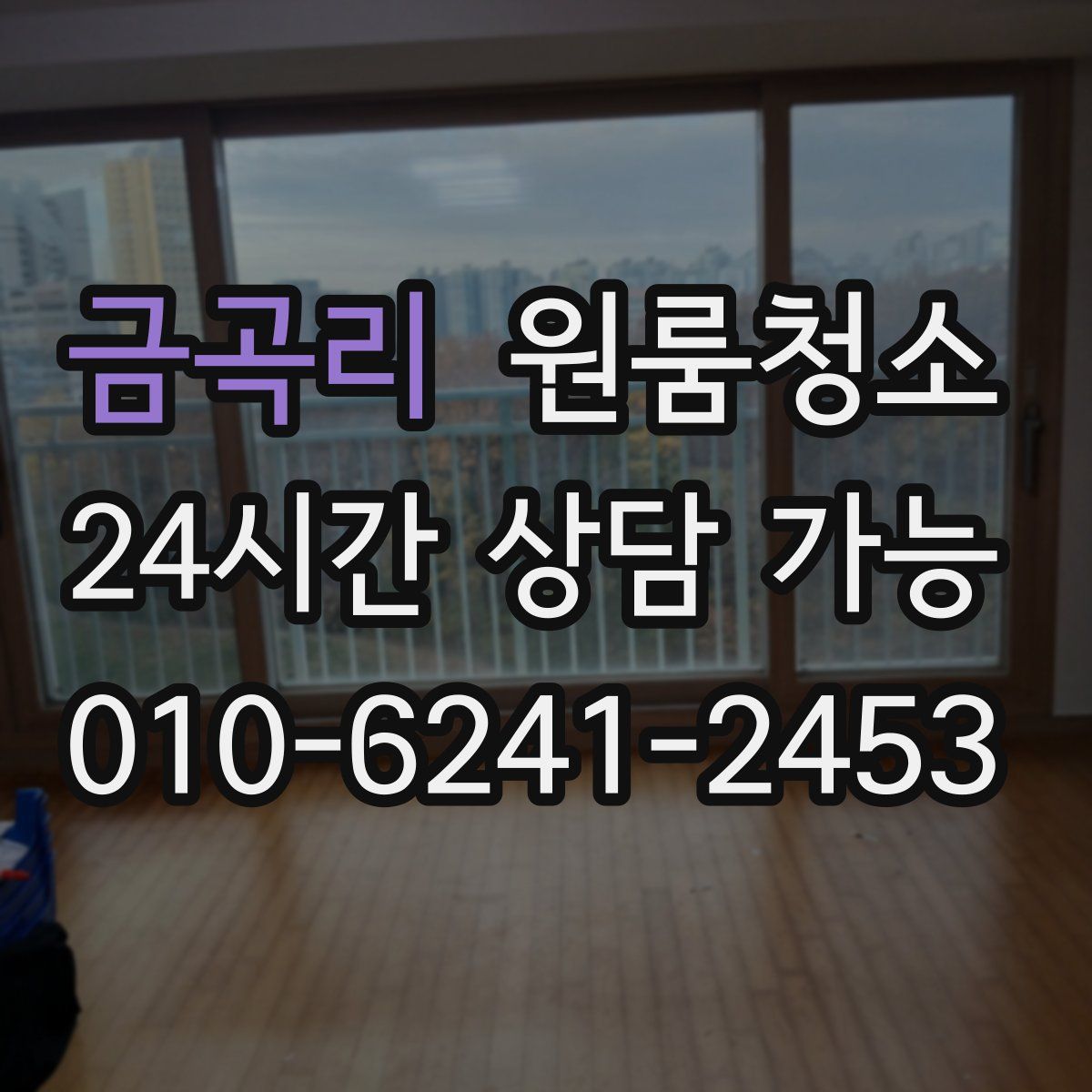 금곡리 원룸청소