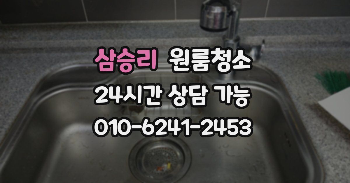 삼승리 입주청소