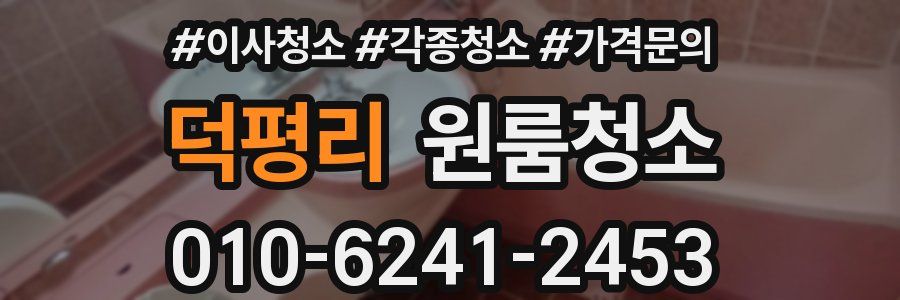 덕평리 이사청소