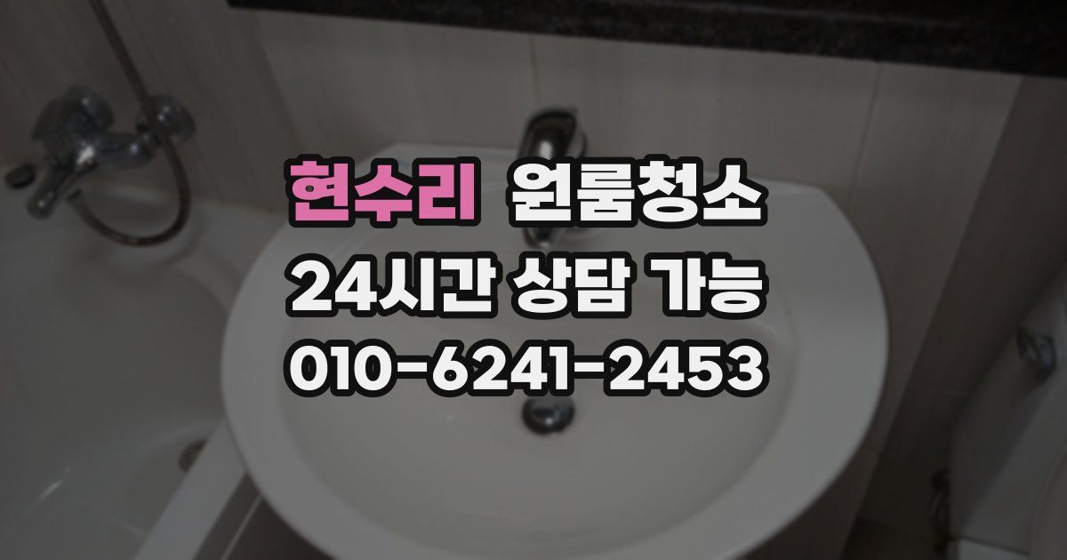 현수리 입주청소