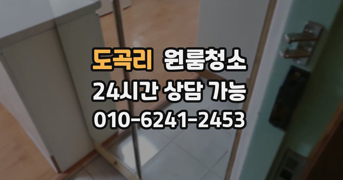 도곡리 입주청소