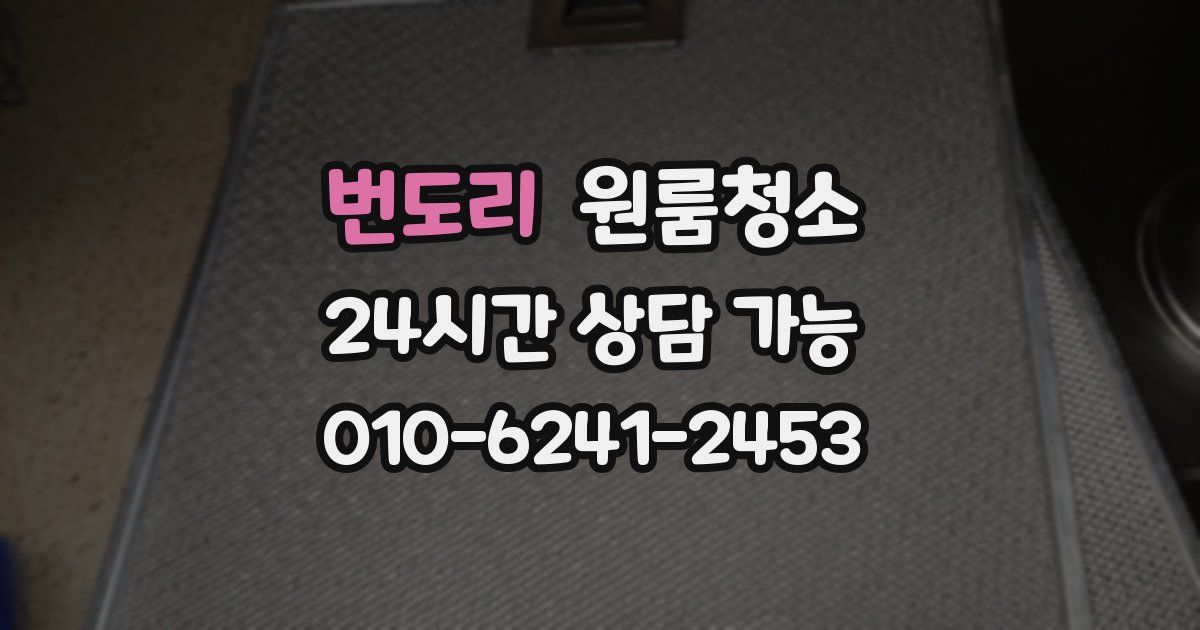 번도리 입주청소