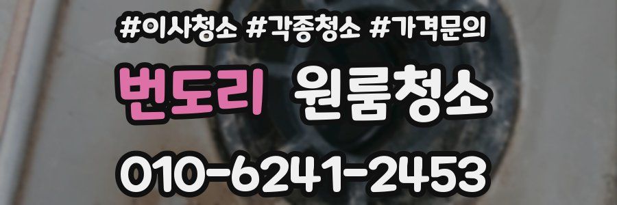 번도리 이사청소