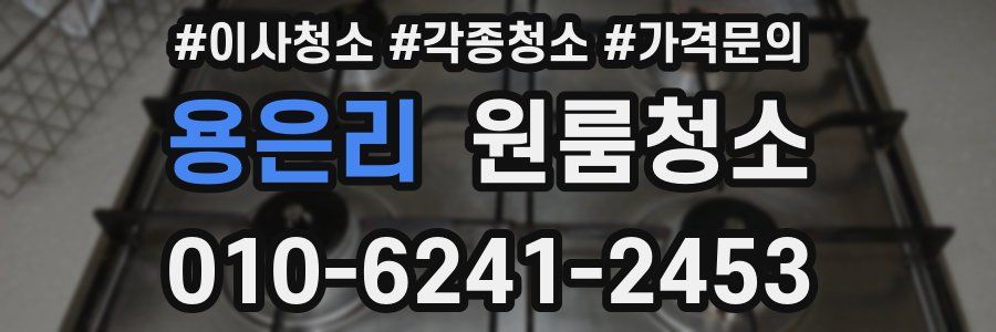 용은리 이사청소