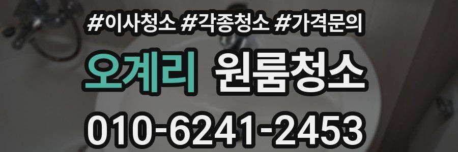 오계리 이사청소