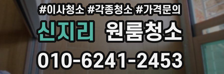 신지리 이사청소