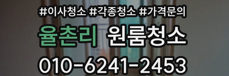 율촌리 이사청소