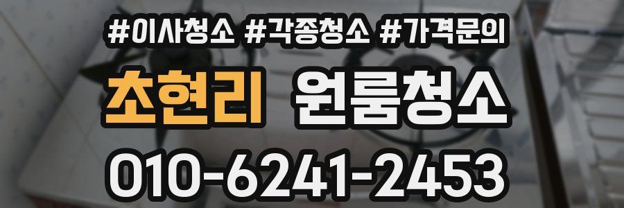 초현리 이사청소