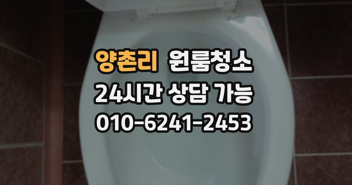 양촌리 입주청소