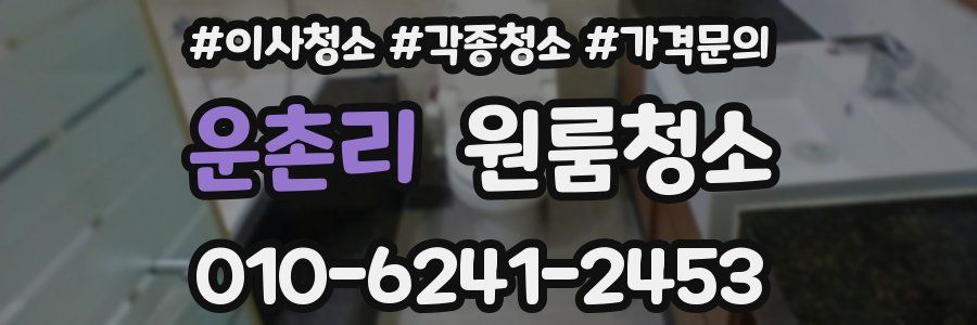 운촌리 이사청소