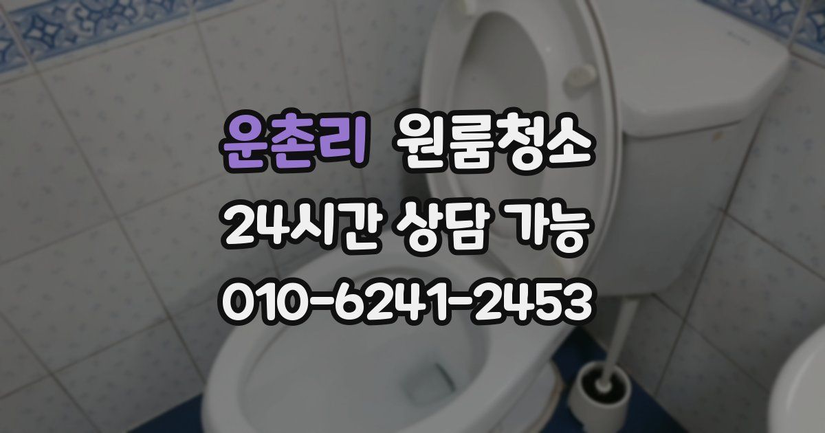 운촌리 입주청소