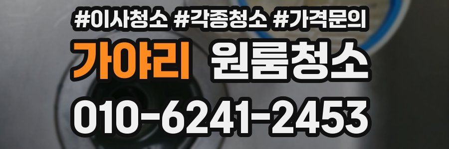 가야리 이사청소