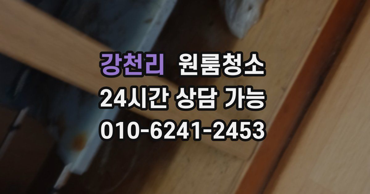 강천리 입주청소