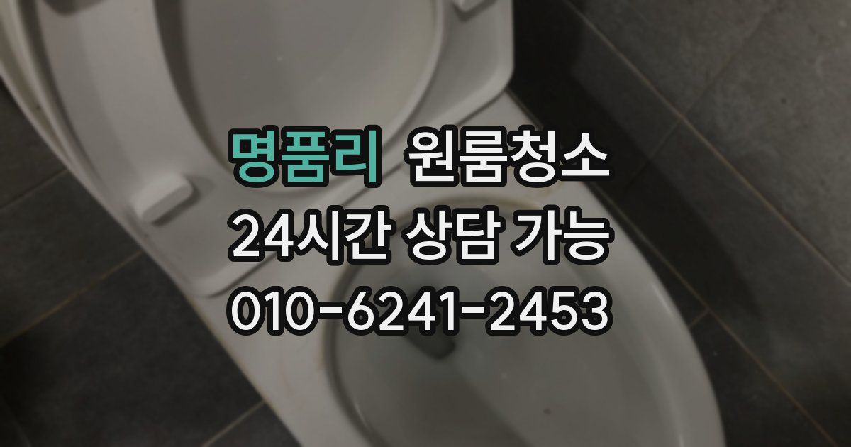 명품리 입주청소