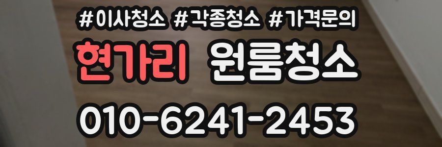 현가리 이사청소