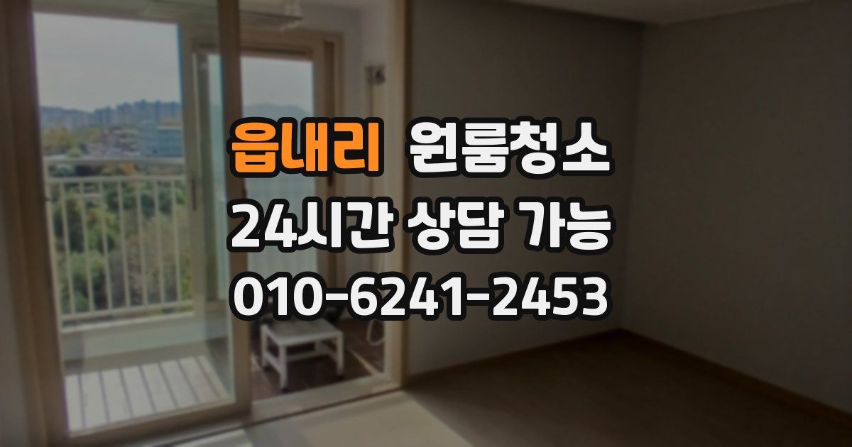 읍내리 입주청소