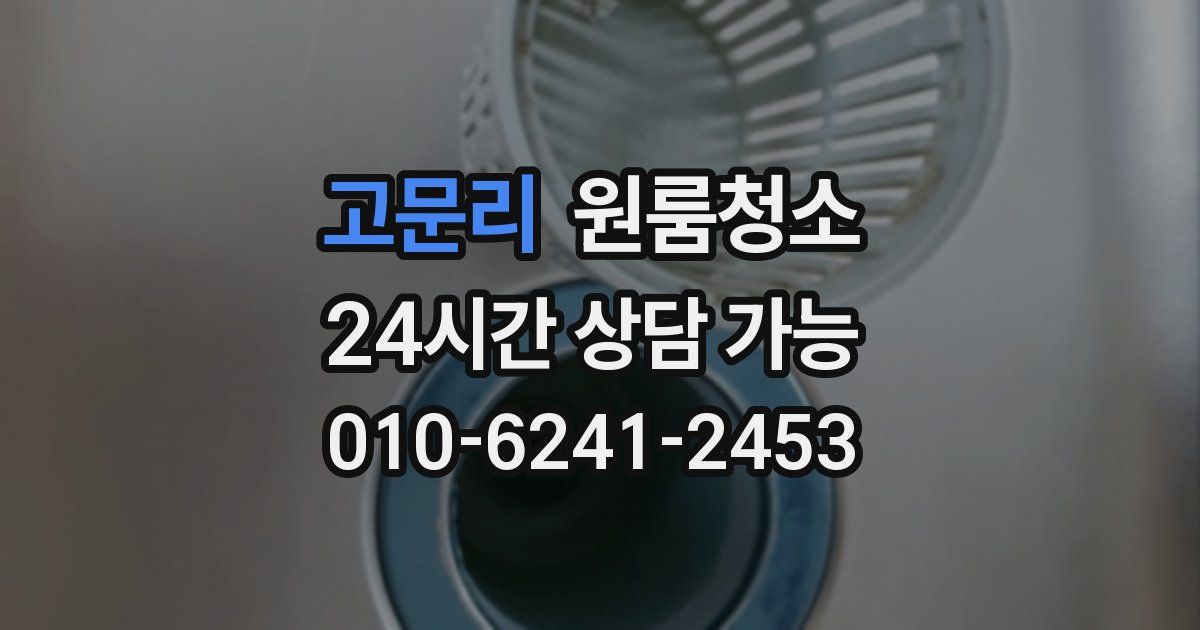 고문리 입주청소