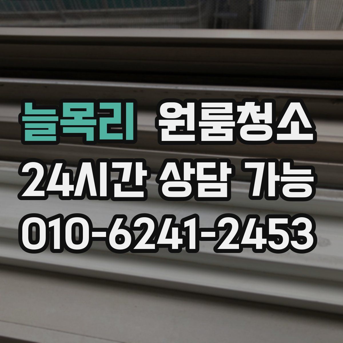 늘목리 원룸청소