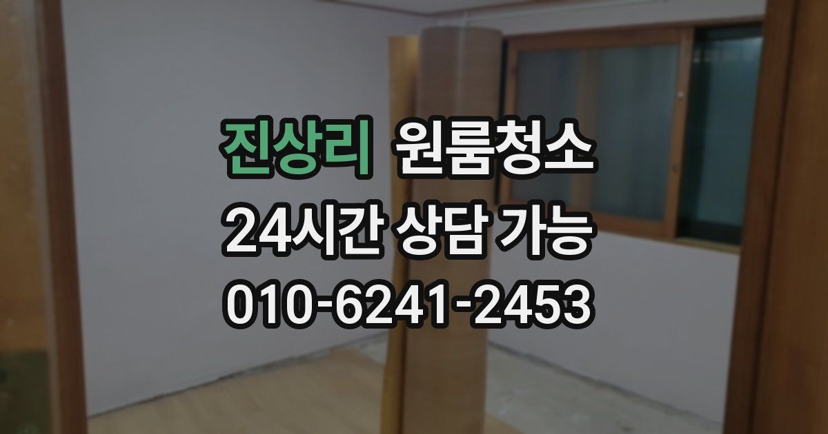 진상리 입주청소