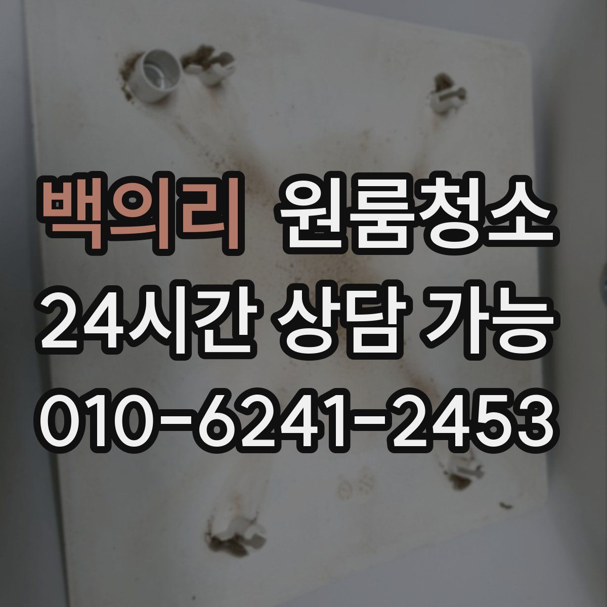 백의리 원룸청소