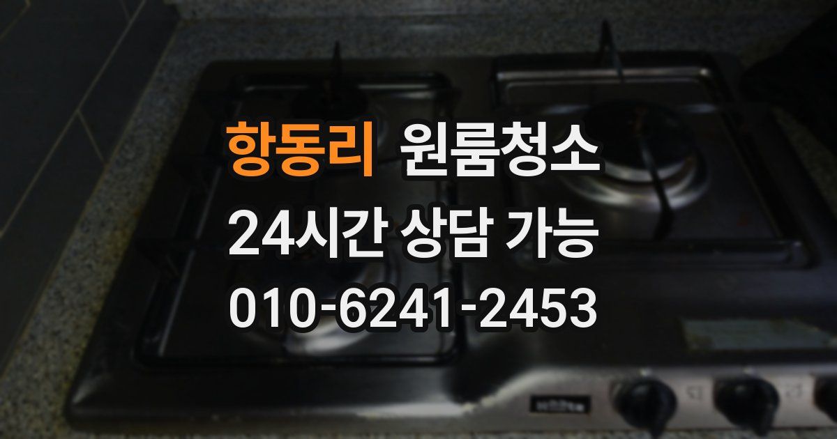 항동리 입주청소