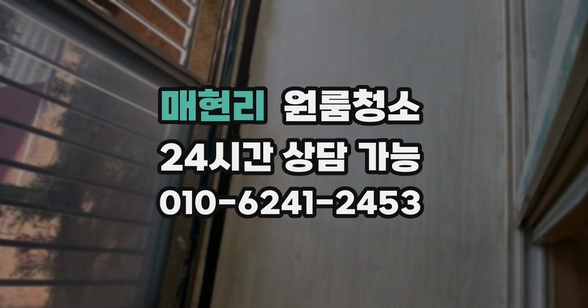 매현리 입주청소