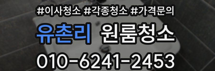 유촌리 이사청소