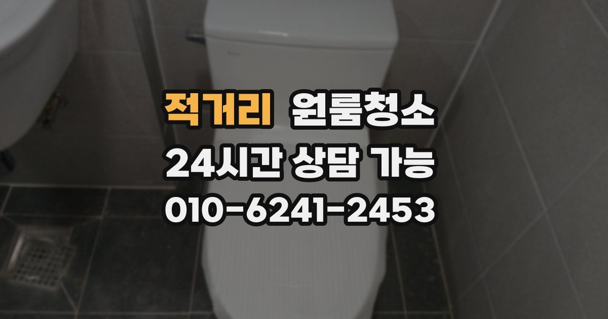적거리 입주청소