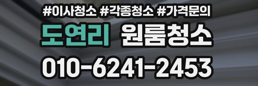 도연리 이사청소