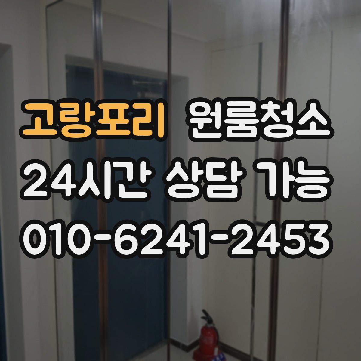고랑포리 원룸청소