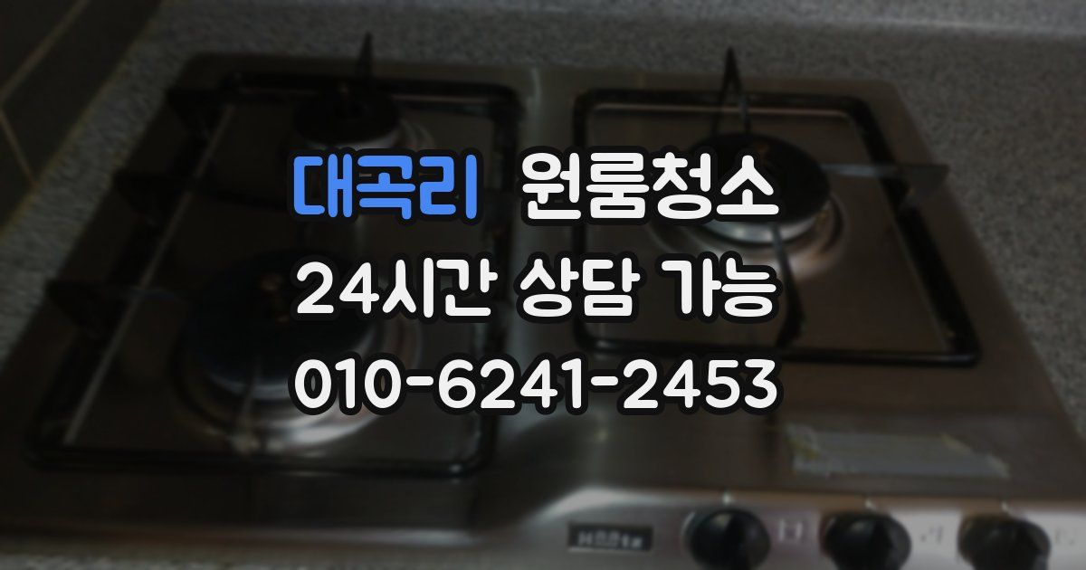 대곡리 입주청소