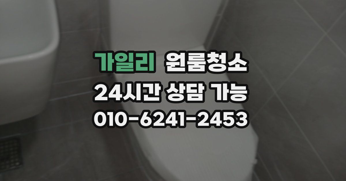 가일리 입주청소