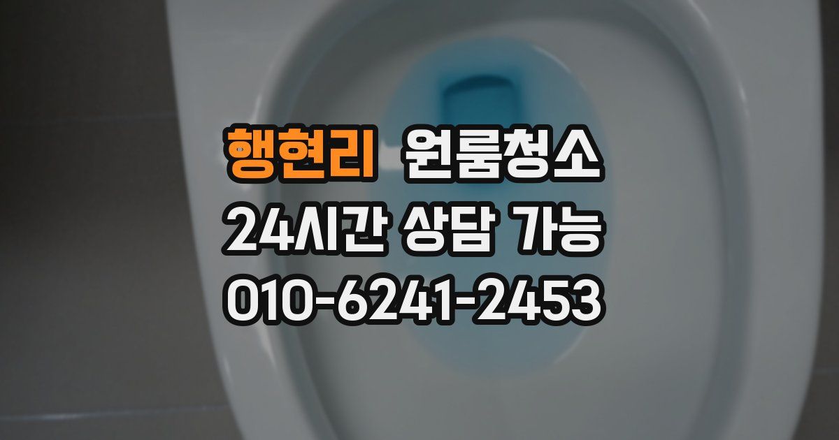 행현리 입주청소