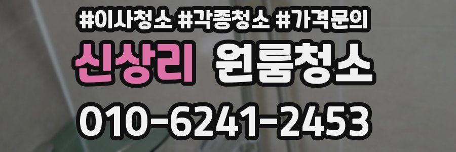 신상리 이사청소