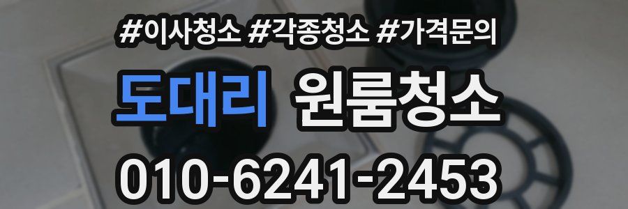 도대리 이사청소