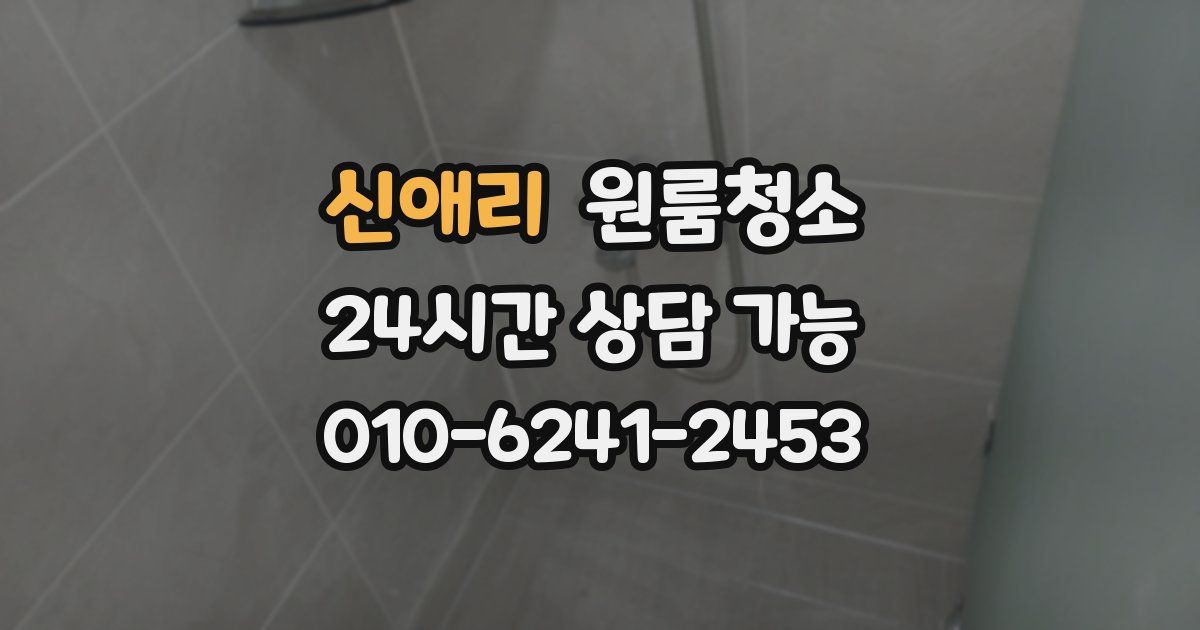 신애리 입주청소