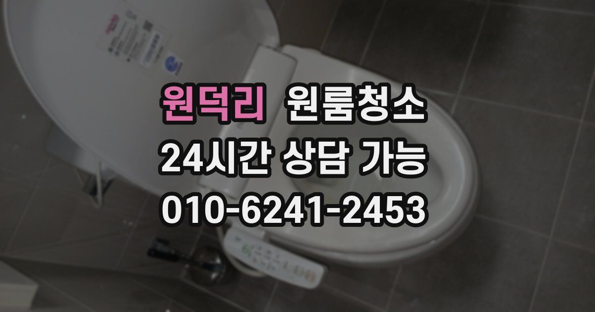 원덕리 입주청소
