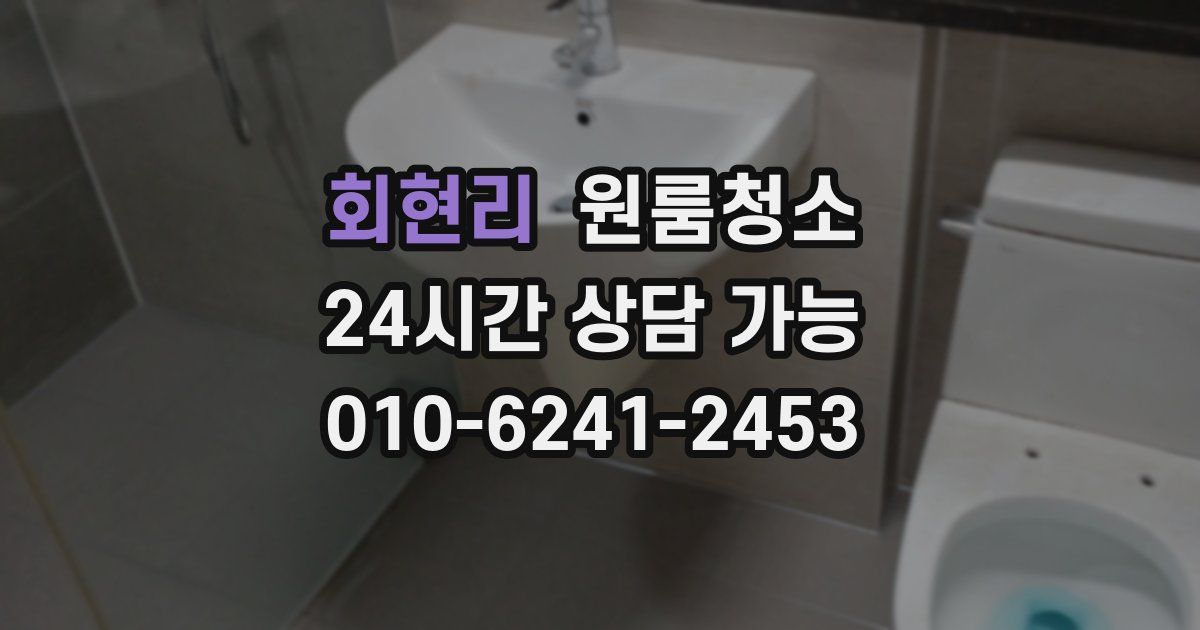 회현리 입주청소