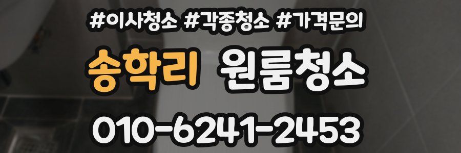 송학리 이사청소